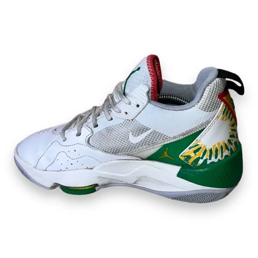 Jordan Zoom '92 'White Lucky Green Dark Sulfur' CK9183-103‎ Men's 8